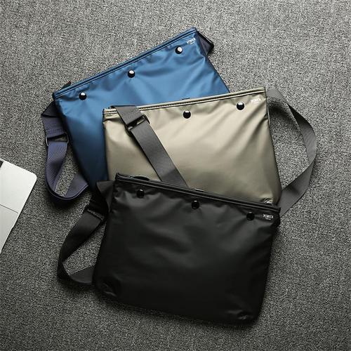 热销新款吉田headporter单肩包男女潮牌防水单肩斜挎包简约ipad包【8