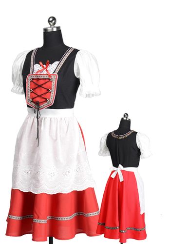 荷兰啤酒服传统服装 酒吧工作服女仆装厨娘装啤酒妹促销服舞台服