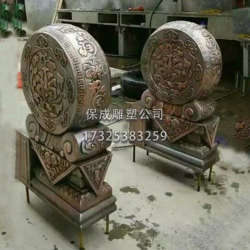 铜k鼓腰鼓中国古代鼓战鼓广西鼓纯铜户外大型金属鼓景观摆件定制