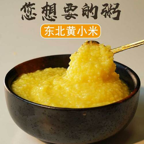 沐谷新米 东北黄小米5斤五谷杂粮小米粥朝阳小米粗粮