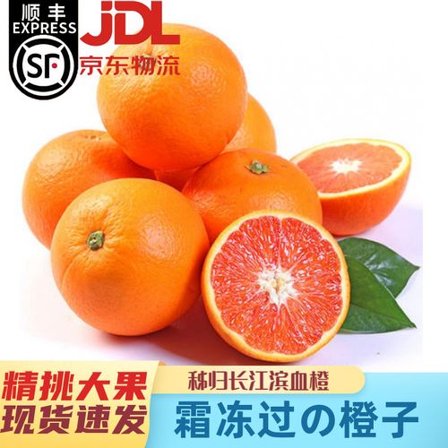 【jd顺丰速运】长江滨血橙中华红橙湖北脐橙当季红肉橙子大果新鲜水果