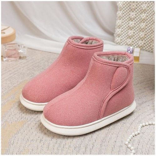 老年人棉鞋2021年新款加绒高帮棉鞋女士冬季加厚保暖