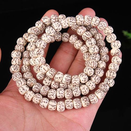 天然血菩提子金线金丝菩提子108颗桶珠佛珠手串项链