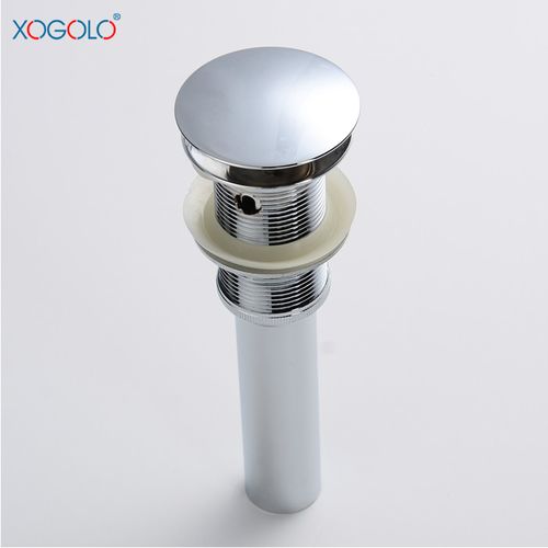 不锈钢面盆洗脸盆下水器铜按压式浴缸拖把池弹跳排水器洗手盆配件