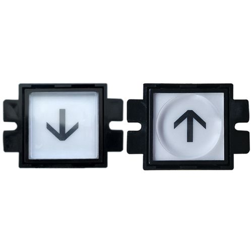 日立永大电梯按钮al-poa pobb透明方形圆形方向键按钮开关电梯配