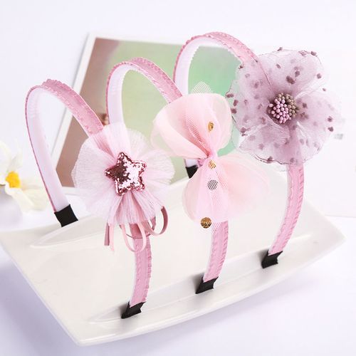 儿童发箍头箍头饰发饰女童发夹小女孩发卡饰品包布