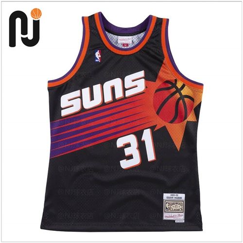 mitchell&ness mn 马里昂 9900赛季太阳队 复古 球迷版 sw球衣