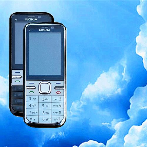 诺基亚c5-00i直板按键大声大字移动联通学生戒网老人智能备用手机