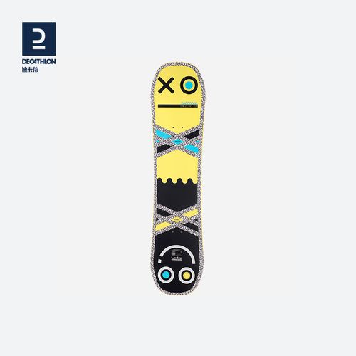 迪卡侬 儿童滑雪板单板滑雪装备 宝宝单板雪板双向板头 wedze6