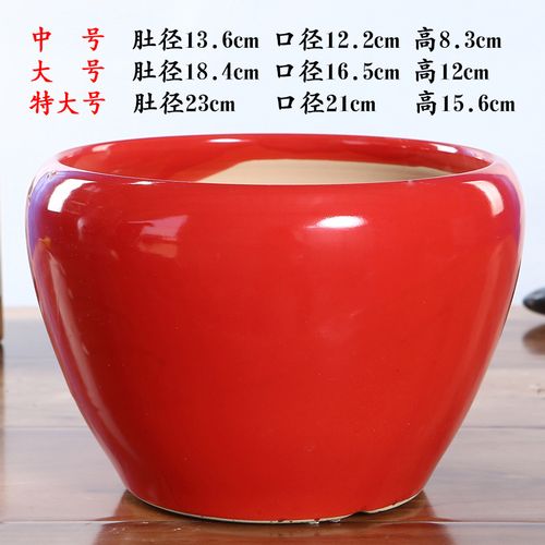 ab高档特大陶瓷花盆 中国风花盆新颖个性 创意大号客厅花盆 多肉室内