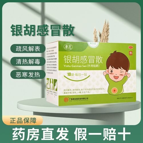 康芝 银胡感冒散2.2g:0.2ml*10袋 疏风解表 1盒