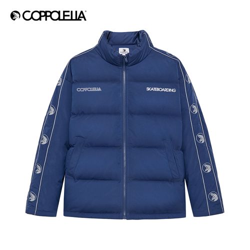 coppolella小恐龙潮牌双色羽绒服男加绒保暖秋冬新款时尚潮流外套