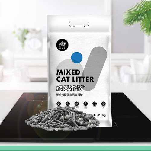 耐威克猫砂伴侣耐威克活性炭豆腐猫砂矿土混合猫砂3袋 猫砂伴侣1袋