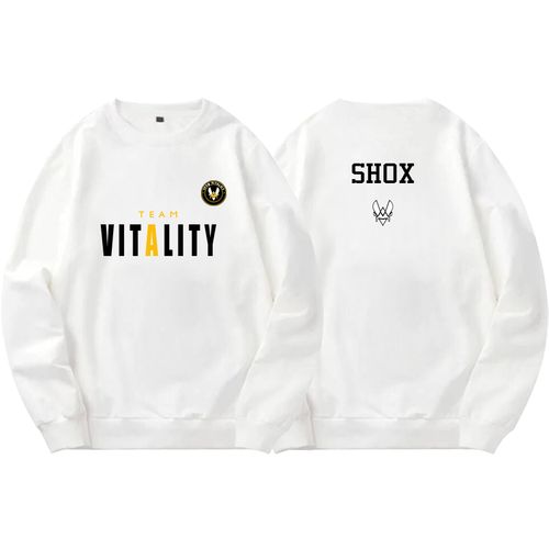 vitality战队队服csgo电竞zywoo载物同款男比赛秋冬加绒圆领卫衣