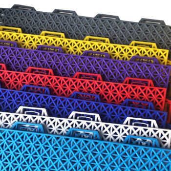 塑料格栅地板防盗网垫板盖板阳台花架防护栏窗台防坠落防盗窗底板 浅