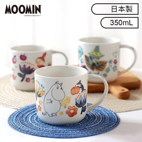 colabebe日本yamaka姆明亚美moomin杯子陶瓷杯儿童早餐杯进口餐具