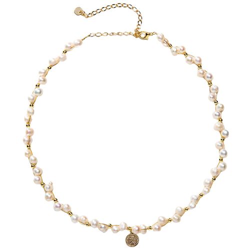 甜美风饰品吊坠珍珠项链毛衣链摆拍饰品 项链