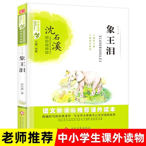 象王泪 沈石溪动物小说 经典畅销作品 百年文学梦系列儿童现代名