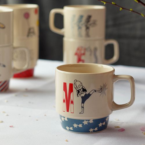 现货日本进口yamaka陶瓷耐热奥特曼马克杯水杯怪兽礼盒包装
