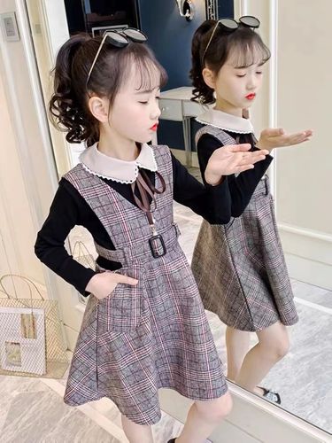 妃蝶轩【满48包邮】女童春装连衣裙2022新款洋气公主裙8403