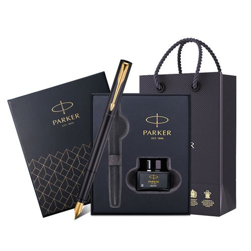 parker派克威雅xl金夹墨水笔礼盒套装钢笔小学生高档送礼可刻字