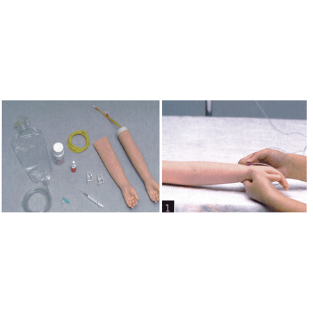 幼儿静脉注射手臂训练模型y-s15婴儿手部静脉穿刺注射模型/模块