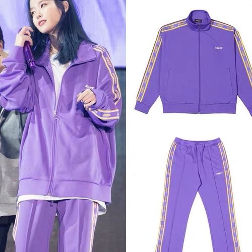 iu李知恩同款运动服套装女春秋学生韩版宽松显瘦时尚休闲两件套潮