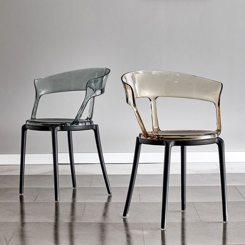 透明塑料餐椅创意椅子设计师椅子艺术椅休闲椅电脑椅咖啡厅椅