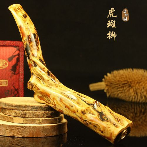 正品海柳烟嘴清肺过滤可清洗 变色活柳精品血柳雕刻 厂家直销烟斗