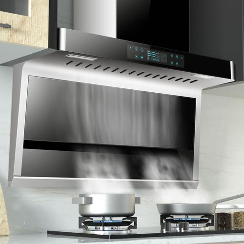 欧派高油烟机家用厨房大吸力自动清洗7字型抽油烟机小型吸油烟机