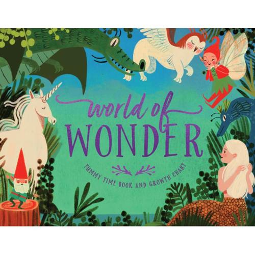 预订 world of wonder: tummy time book and growth .