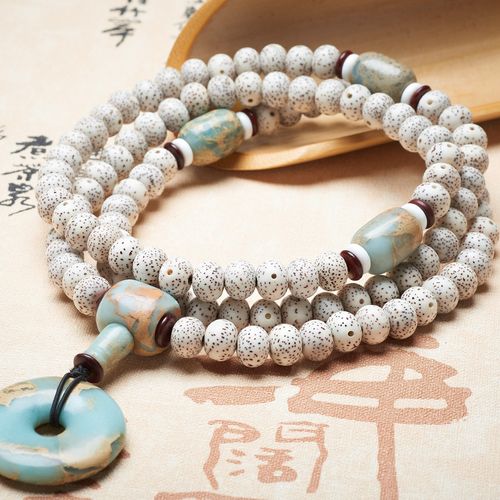 毕业级星月菩提籽108颗项链 菩提子手串 文玩佛珠手链 男女款串珠