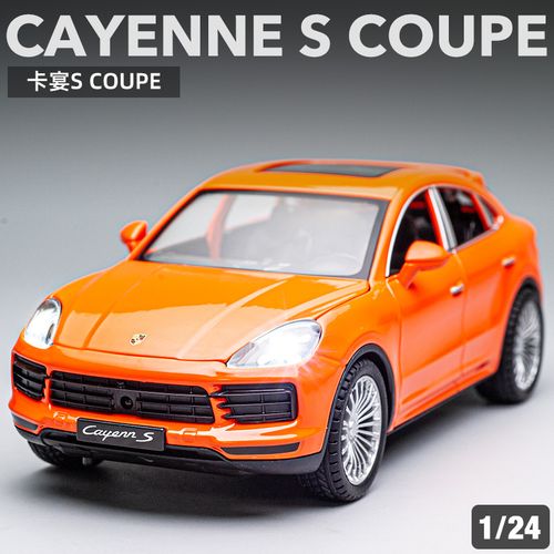 保时捷卡宴s合金车模 大号1:24仿真汽车模型摆件儿童小汽车玩具车