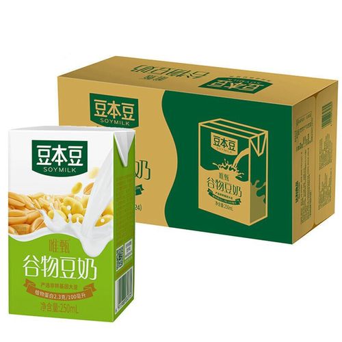 豆本豆豆奶 唯甄豆奶 旗舰店自营原味早餐奶饮料植物蛋白质饮料 整箱