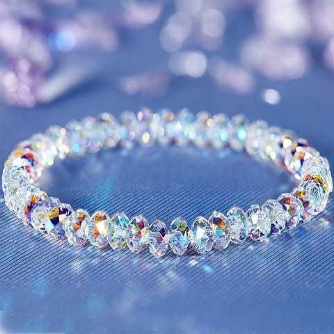 【买一送一】水晶手链女串珠 简约时尚 甜美百搭韩国手串