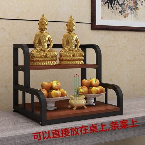 供奉架供神佛龛保家仙供桌墙上壁挂式供佛台经济型放香炉台的架子