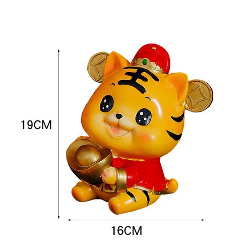 虎年摆件2022生肖财神虎存钱罐能进能出本命年吉祥物酒店公司年会商务