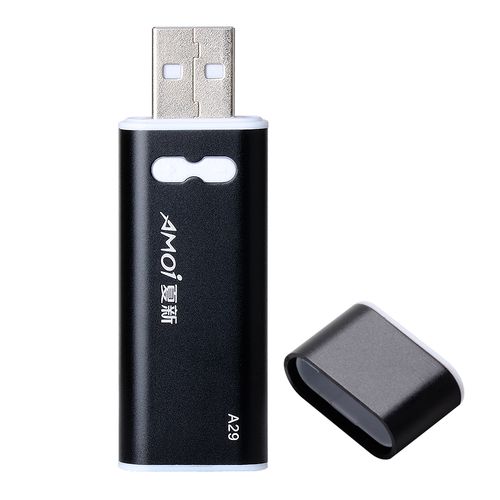 夏新(amoi) 录音笔微型专业高清远距降噪超小超长优盘型直插usb录音笔