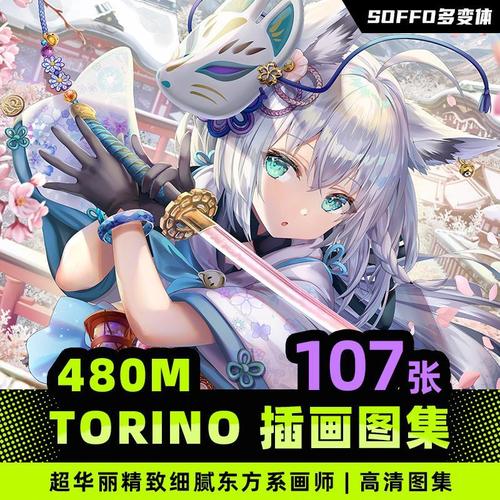 torinoとりのあ插画作品集华丽细腻唯美东方系画师日漫美术参考