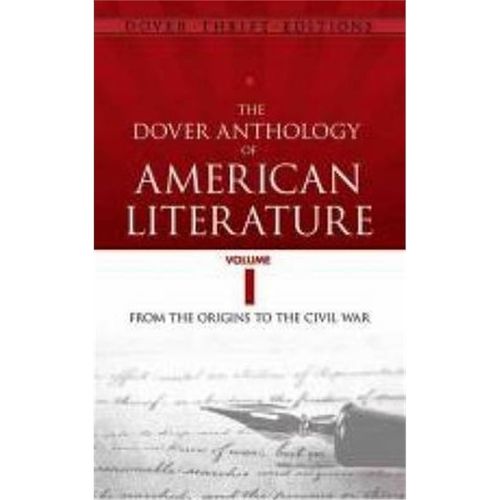 预订the dover anthology of american literature, volume i:from