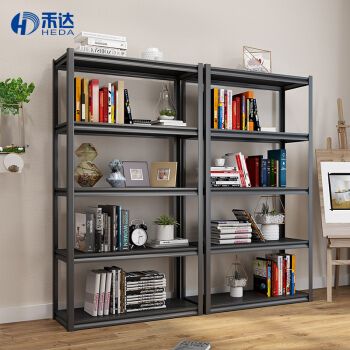 阳台货架储物架收纳架微波炉烤箱锅架杂物架放物品架子五层 铁板四层