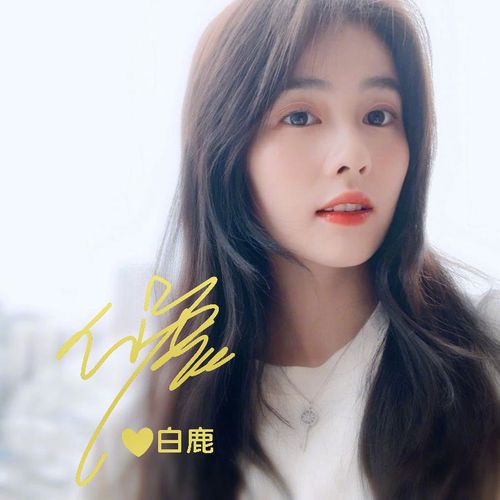白鹿签名款手机金属贴任嘉伦许凯罗云熙鞠婧祎烫金字装饰明星周边