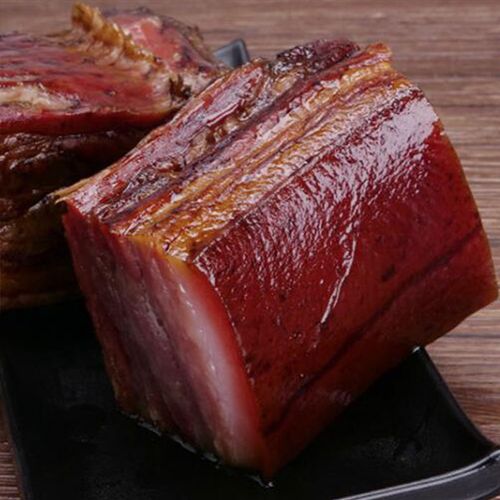 自制土猪肉贵州腌肉腊味腊肉外婆菜下饭菜湖南正宗大凉山黑猪腊肉