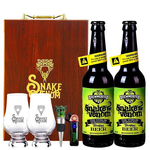 英国进口啤酒 蛇毒啤酒  布瑞美斯特 高度烈性毒蛇啤酒 蛇毒67.