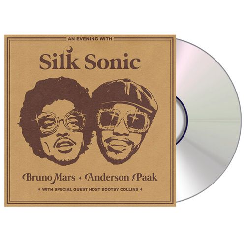 正版 火星哥专辑 bruno mars an evening with silk sonic cd唱片