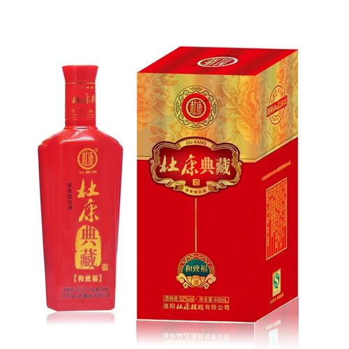 杜康  杜康典藏和致福 浓香型白酒445ml 1瓶 42度