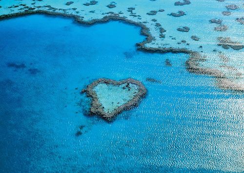 现货 日本epoch进口益智风景拼图01-058澳大利亚 心形大堡礁108片