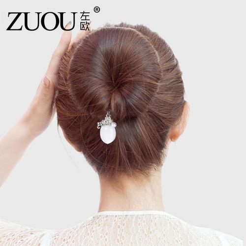 盘发神器发饰丸子头蓬松懒人扎头发海绵盘发器发夹韩式气质花苞头