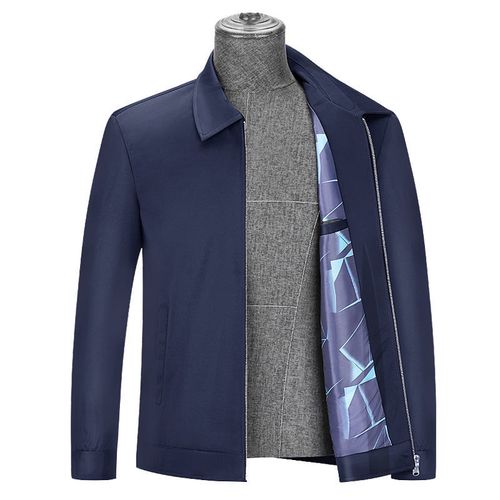 【高品质秋季夹克】升级有型春秋新款中老年男士夹克衫薄款休闲外套男