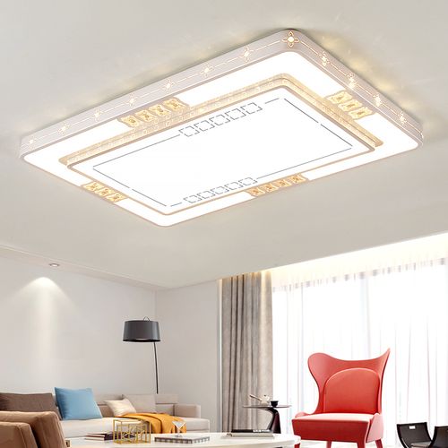led客厅吸顶灯简约现代长方形大厅灯家用卧室灯具阳台餐厅灯饰